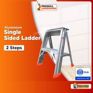 Aluminium Step Ladder Single Sided Ladder / StepByStep Tangga Rumah 单边家用梯子 2 Steps