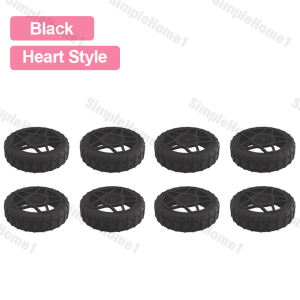 8PCS Luggage Wheel Cover /Luggage Caster Silicone Reduce Noise Wear-Resistant Full Package