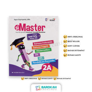 Buku Si Master Kelas 8 Smp Erlangga Kurmer Buku Penilaian Siswa Soal Akm Asesmen Sumatif Semester