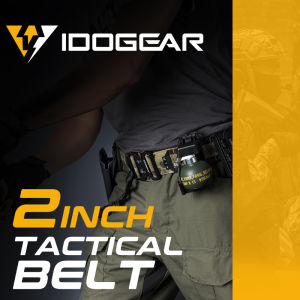 Idogear 2 นิ้วยุทธวิธีเข็มขัดต่อสู้ด่วนที่วางจำหน่ายโลหะสองในหนึ่งเดียวหัวเข็มขัดบุรุษเข็มขัดM Olleทหารเดินป่าตั้งแคมป์กลางแจ้งยุทธวิธีเข็มขัด