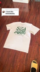 SZA Ctrl oversize pattern casual cotton clothing fashion newtrendy tee new design printing