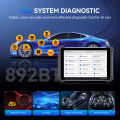 MUCAR 892BT Auto OBD2 Scanner CANFD DOIP Full System Actuator Test 34 Reset IMMO Lifetime Update Car Diagnostic Tool. 