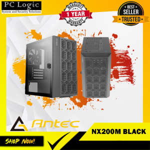 NX200M MINI TOWER MAINSTREAM  CASE I BLACK  TEMPERED SIDE PANEL CABINET TYPE I INCLUDE. 1X1200MM REA