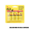 4Roll Sticky Insect Hanging Paper Powerful Flycatcher Sticker Sheet Pest Control Insecticide Double-sided Adhesive Tape 78cm/roll. 