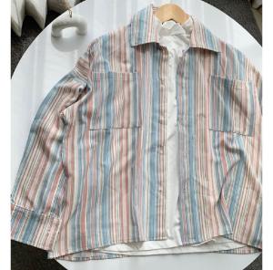 My Fashion ID - Kemeja Wanita Candy Oversize / Kemeja Wanita / Overisze Kemeja Striep / Kemeja Kekinian / Kemeja XL