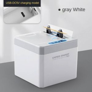 Hộp Tăm Cảm Biến Tự Động Thông Minh Có Nắp Đóng Mở Để Tăm Sử Dụng Tiện Lợi Chất Liệu Dày Dặn Dễ Lau Chùi Vệ Sinh