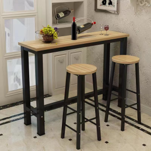 Minos Bar Table with 2 Chairs Set Bar Table And Chairs Computer Desk Home Furniture