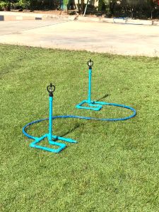 สปริงเกอร์สำเร็จรูปพร้อมใช้( รุ่นพ่วง 2 ตัว) หัวใบพัดแสตนเลส จำนวน 1 เซต(มี2ตัว)ไม่รวมสายยางค่ะ