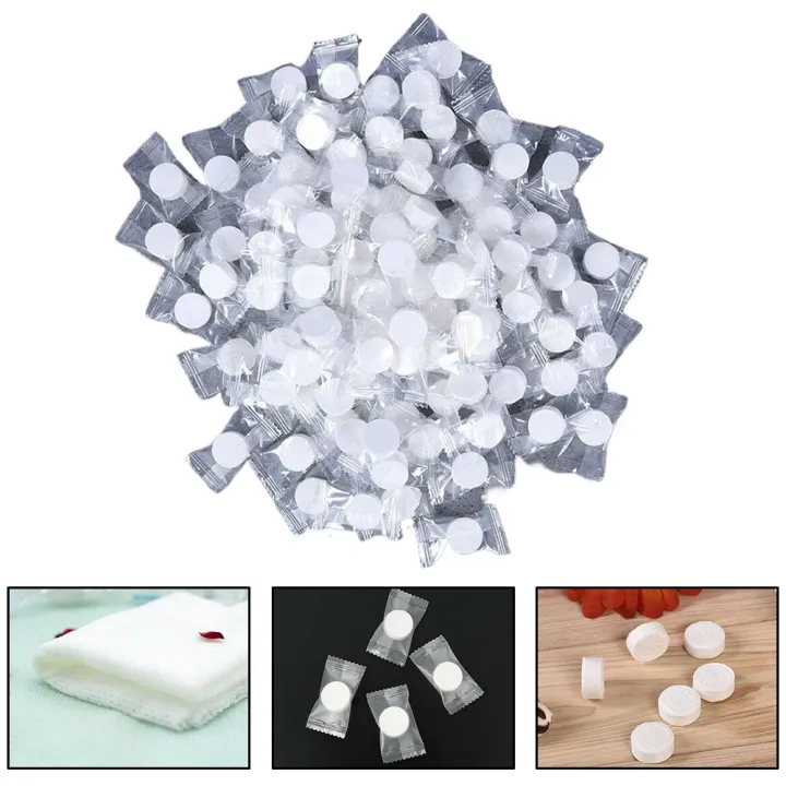 Convenient Compressed Towels Soft Disposable High Quantity Note ...