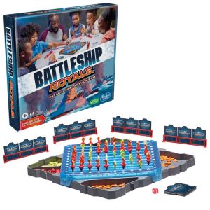 Battleship Royale Board Game for for Ages 8 and Up Family Games  With 2 to 6 Players