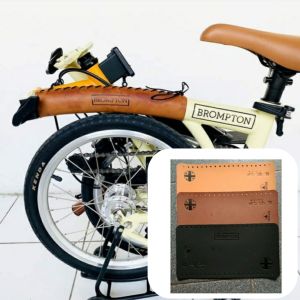 Cover frame sepeda lipat pelindung frame sepeda motif nusantara