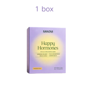 Moom Health HappyHormones天然植萃营养素 内在调养身心状态，陪伴女性不同阶段健康养护 Moom Health HappyHormones Botanical Supplement Support Overall Wellness for Women in All Life Stages