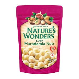 NATURES WONDERS Baked Macadamias Nuts