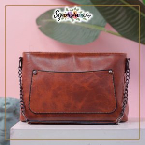 Tas Selempang Wanita Vintage Sling bag Cewek Casual Terbaru Kekinian 2024 Tas Pesta Kondangan Lumy