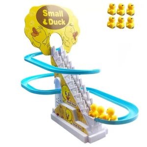 Perfect Mom and Baby Panda stair climbing toy music light electric track slide permainan pendidikan awal rumah tangga birthday present