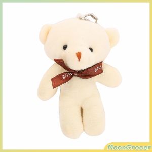 M.Grocer. Cartoon Bear Plush Teddy Bear Small Pendant Bear Toy Bag Pendant Desktop Decoration