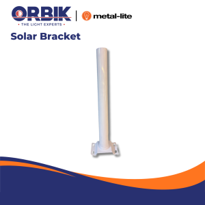 Mounting Pole Steel Pole for LED Street Light Bracket White color