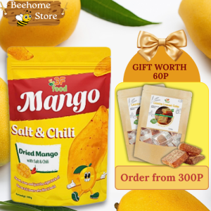 [BEST SELLER] 3F FOOD Spicy Dried Mangoes Fruits Salt And Chili l Dry Snack Spicy Dried Mango