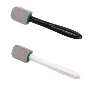 Natural Pumice Stone Toilet Brush Long Handle Ergonomic Design Safe Material Effective Cleaning
