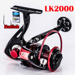 Reel Pancing besi 13BB 10kg drag 5.2:1 Metal Front Drag Menangani Kumparan Air Asin Memancing Gear spinning reel