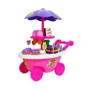 Mainan Anak Gerobak Dorong Ice Cream SRG 928 /Mainan Lucu Anak Troli Gerobak Es Krim