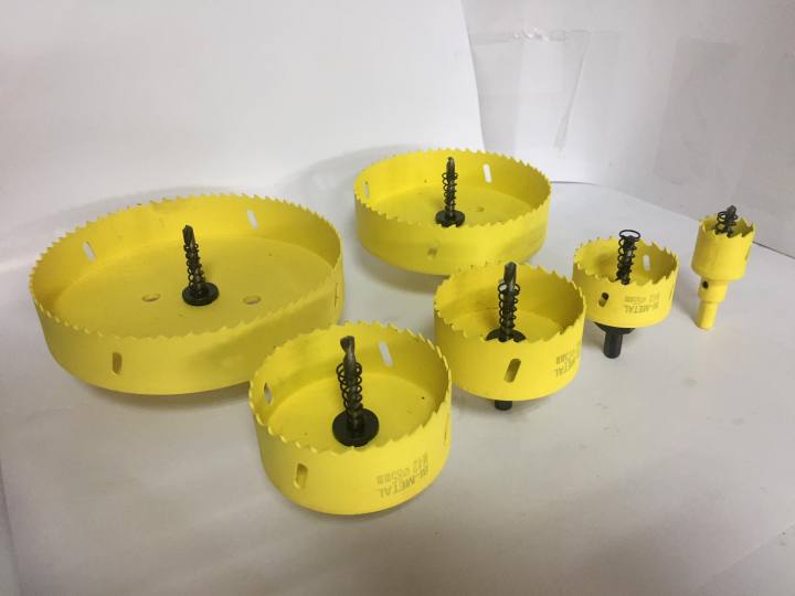 65mm-135mm Bi- Metal cutter hardware gypsum board metal hole saw ...