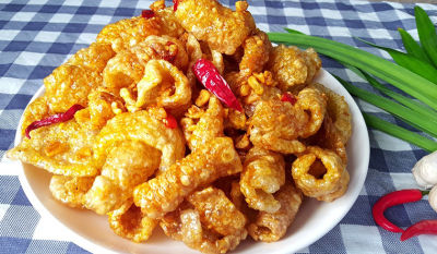 DA HEO TỎI ỚT - DA HEO CHIÊN MẮM HÀNH - Giòn Ngon - Đậm Vị