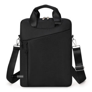 Tas Laptop Pria dan Wanita 14 - 15 Inch Jinjing Bahu Selempang Vertikal Tablet Tas File Tas Tangan Bisnis Spartan