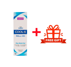 SG Ready Stock BREGO Cool-X Roll On Gel With MSM (75mL) EXP:2028