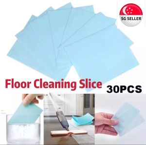 [SG SELLER] Floor Cleaning Sheet Anti Bacterial Dust Proof Descaling Household Multi Effect Floor Cleaning Slice
