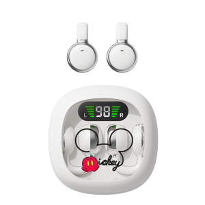 (HD1)X31 Earphones Panoramic Sound Original Bluetooth HeadphonesCute Mickey & Bear Noise-Cancelling Headsets Sports Music With Ultra-Long Battery Earbuds