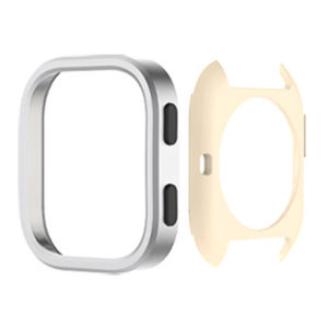 Zionia Metal Skin-friendly Replacement Protective Case Cover Shell for Amazfit Bip 6 Bip6 Active 2 Square Active2 Sport Smart Watch Accessories