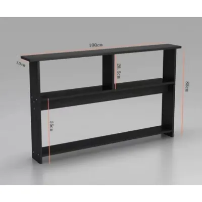 Bedside Table Long Side Table Side Cabinet Wooden Shelf Sofa Rear Shelf Bedroom Storage Rack