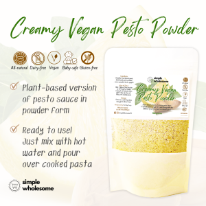 Simple Wholesome - Creamy Vegan Pesto Powder (Plant-based Gluten-free Baby-safe)