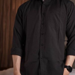 Weird Jeans - Nama barang - Kemeja Polos Lengan Panjang Pria Formal Basic Shirt Baju Casual Elgant