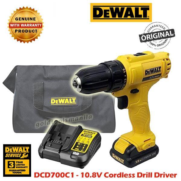 DeWALT DCD700C1 Cordless Battery Drill Driver w/ Battery