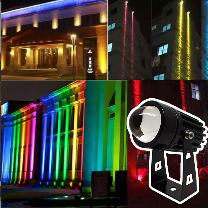 Rotation Spotlight - Led Beam Light, 24V Outdoor Building Exterior Wall Projector Lights, IP67 - View #8