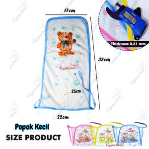 12Pcs Popok Bayi Kain Tali Ikat Besar dan Kecil Newborn dengan Warna Ceria dan Desain Lucu