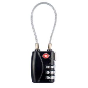 [SG seller]Overseas Travel ProductTSA719Just Tsa Lock Travel Suitcase Anti-Theft3Bit Steel Rope Password Lock