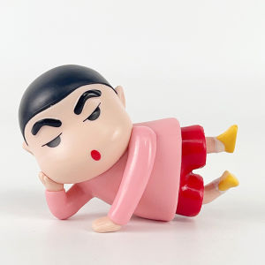 Action Figure Chibi CRAYON SHINCHAN Miniatur Pajangan Sinchan Topper Kue Sincan Satuan Mainan