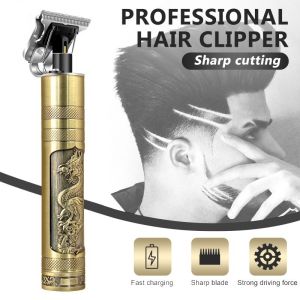 Alat Mesin Cukur DRAGON VINTAGE T9 Potong Rambut Bulu Kumis Jenggot Listrik Hair Clipper Trimmer