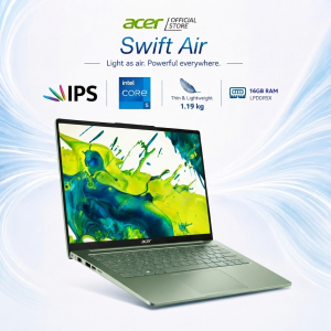 [New Ultra-Lightweight at 1.19kg][Intel® Core 3/5] Acer Swift Air 14 | SFA14-I31 14-Inch WUXGA IPS120Hz Display Laptop