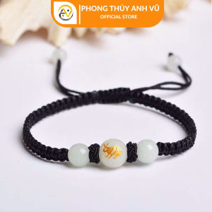 Vòng tay 12 con giáp - vòng chỉ may mắn cho người tuổi mão - vòng tay tuổi mèo có khai quang điểm nhãn - Phong Thủy Anh Vũ