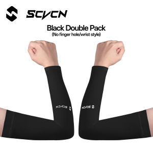 SCVCN Lengan Olahraga Baru Pria Wanita Lengan Bernapas UV Penahan UPF50+ Lengan Kain Sepeda Motor