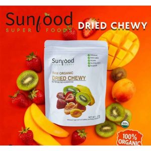 Raw Organic Dried Chewy Fruit Mix 120g – Chewy Fruity ((Non-GMO Vegan Gluten)