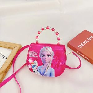 (SG Seller) Disney Childrens Crossbody Bags Shoulder Bag Girls Princess Baby Handbag Frozen 2 Elsa Anna Mini Hand Bag Shopping Bag Gift