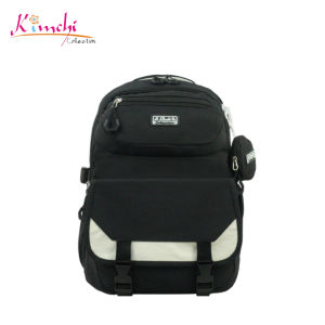 KIMCHI KBCSB5006 Backpack Large Size With Detachable Pouch Canvas