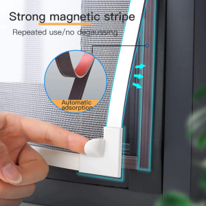GOOD BOY Magnetic Mosquito Screen Mosquito Net Prevent Window Screen Mesh with Full Fram Removable Washable