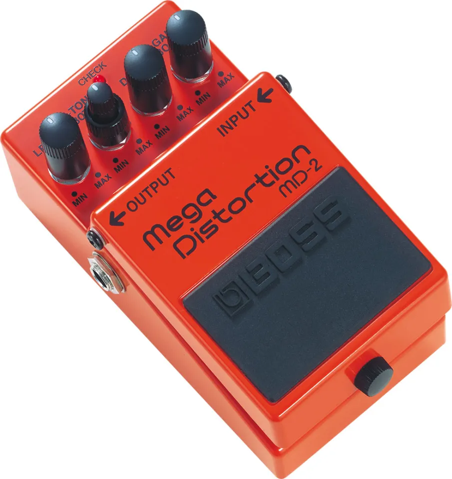Boss MD-2 Mega Distortion Pedal Huge Distortion And Sustain Bottom