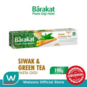 Barakat Pasta Gigi Siwak & Greentea Tube 190g